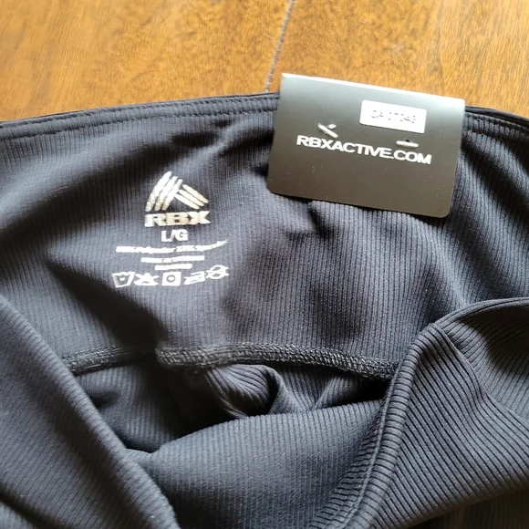 RBX performance Rib black leggings - Picture 4 of 8